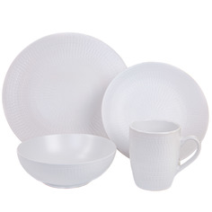 Набор столовый Meibo 16 предметов 4 персоны MB16A419-W