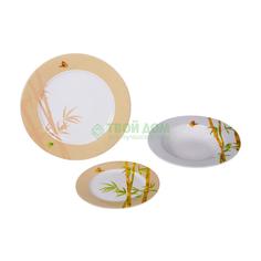 Сервиз столовый Gofortun Бамбук 18 предметов 6 персон