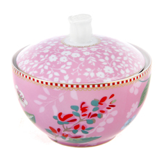Сахарница Pip studio hummingbirds pink