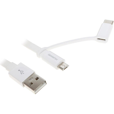 Кабель Huawei AP55S USB-Type-C/micro USB Белый