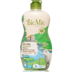 Гипоаллергенное эко средство для мытья посуды, овощей и фруктов BioMio BIO-CARE Концентрат, МЯТА, 450 мл