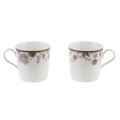 Набор 2 кружки Macbeth bone porcelain Rochelle 350мл