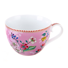 Чашка Pip studio xl hummingbirds pink 350мл