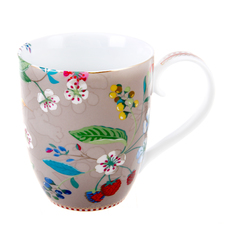 Кружка Pip studio xl hummingbirds khaki 450мл