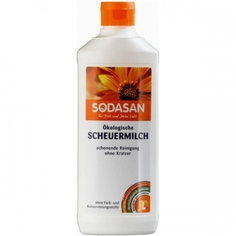 Очищающий крем Sodasan для стеклокерамики и других деликатных поверхностей 500 мл