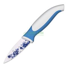 Нож поварской Ладомир 20 см голубой