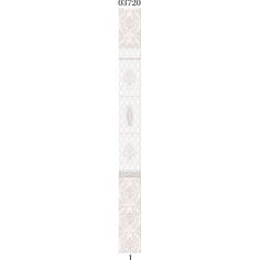 Декоративная панель Panda Дамасский узор Панно Фон 3720 4 шт 270x25x0,8 см