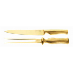 Набор разделочный нож+вилка virtu gold Ivo