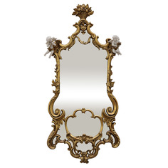 Зеркало в золотой раме 71х146см Wah luen handicraft