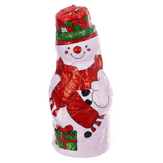 Шоколадная фигура снеговика 150гр Mak-Ivanovo (CW-8) МАК Иваново