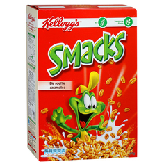 Пшеница воздушная Kelloggs Smacks с медом 400 г Kelloggs