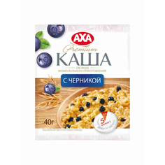 Каша овсяная AXA черника 40 г Aha