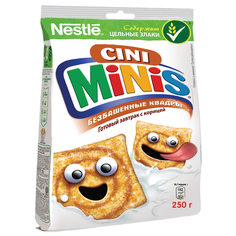 Готовый завтрак Cini Minis Безбашенные квадры с корицей 250 г