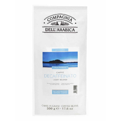 Кофе в зернах Compagnia DellArabica Caffe Decaffeinato 500 г