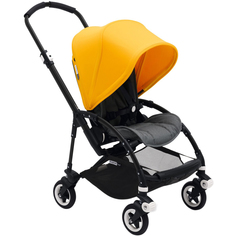 Прогулочная коляска BUGABOO Bee5 complete Grey Melange/Sunrise Yellow