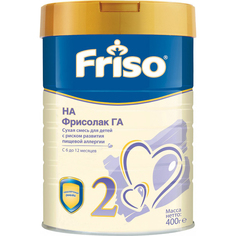 Смесь молочная Friso Фрисолак 2 Гипоаллергенная с 6 до 12 месяцев 400 г