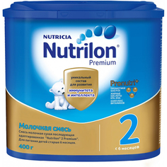 Смесь молочная Nutrilon Premium 2 c 6 месяцев 400 г