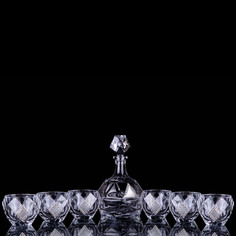 Набор для виски Linea Argenti CR 1808 7 предметов Линеа аргенти