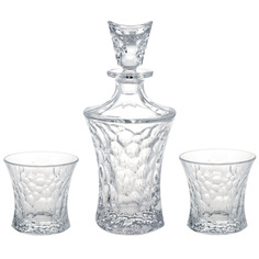 Набор для виски Crystal bohemia a.s. 1 штоф 700 мл + 2 стакана (200 мл)