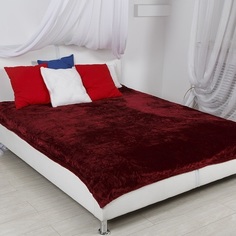 Плед Hongda алый 150х200 микрофибра