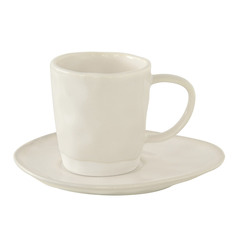 Чашка с блюдцем Easy Life Interiors 250 мл Белый