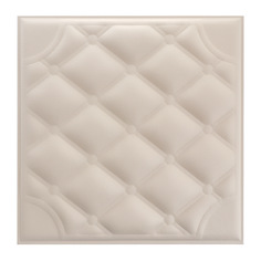 Панель 3D Плитстен Барокко Бежевый 40 х 40 см