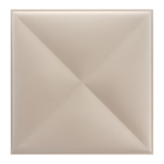 Панель 3D Плитстен Треугольники Бежевый 40 х 40 см