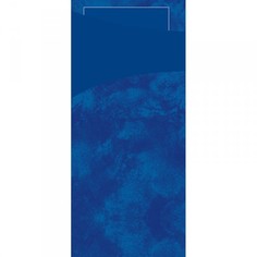 Конверт для столовых приборов Duni синих 19х8,5 см 100 шт