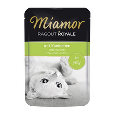Корм для кошек MIAMOR Королевское рагу Кролик 100 г