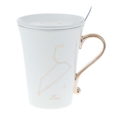 Набор из 3 предметов Eco cup знаки зодиака: кружка лев 380мл,крышка, ложка