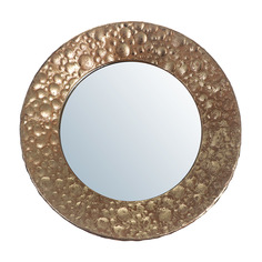 Зеркало декоративное золотое Kersten 25.5х3.5х25.5 см