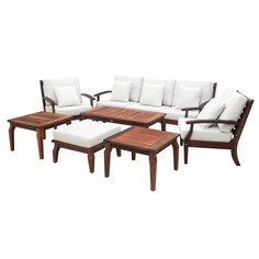 Комплект мебели Janda Relax Colonial 7 предметов (MTCN03/MST01/02/MTCN01/MSS04)