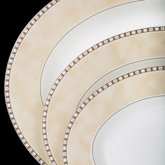 Набор тарелок Hankook Беж Физэр 27 см 6 шт