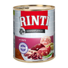 Корм для собак RINTI Мясной гурман Утиные сердечки 800 г