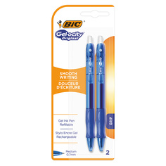 Гелевая ручка BIC GeloCity Original синяя 2 шт