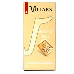 Шоколад белый Villars с карамелизованным молоком 100 г