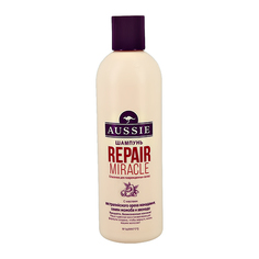 Шампунь для волос AUSSIE REPAIR MIRACLE с маслами австралийского ореха макадамии, семян жожоба и авокадо для поврежденных волос 300 мл