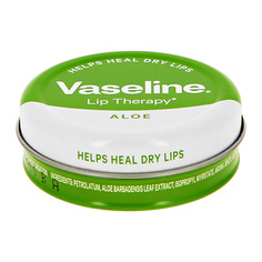 Бальзам для губ VASELINE LIP THERAPY с экстрактом алоэ вера в баночке 20 г