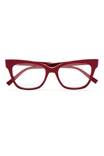 Бордовая пластиковая оправа Max Mara