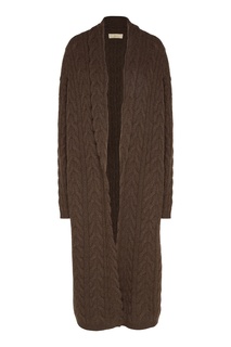Вязаное пальто коричневого цвета Yana Dress