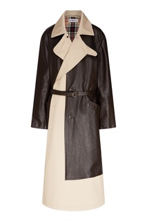 Комбинированный плащ-пальто Balenciaga