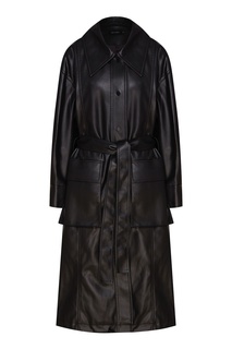 Базовое пальто черного цвета Low Classic