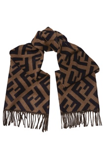 Кашемировый шарф с монограммами Fendi