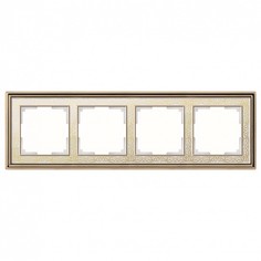 Рамка на 4 поста WL77 a041167 Werkel