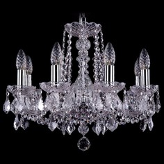 Подвесная люстра 1402/8/160/Ni/Leafs Bohemia Ivele Crystal