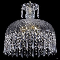 Подвесной светильник 1478 14781/35 G Drops Bohemia Ivele Crystal