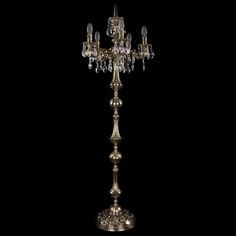 Торшер 1702T1/5/CK125IV-134/A/GB Bohemia Ivele Crystal