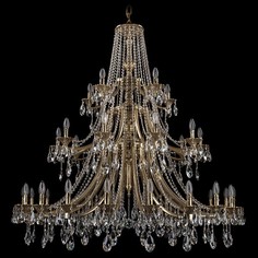 Подвесная люстра 1771/20+10+5/490/A/GB Bohemia Ivele Crystal