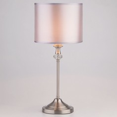 Настольная лампа декоративная Ofelia 01049/1 сатин-никель Eurosvet