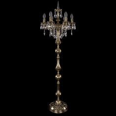 Торшер 1702T1/6/CK125IV-134/B/GB Bohemia Ivele Crystal